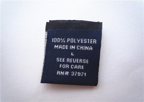 Sew On Embroidered Clothing Labels for garment