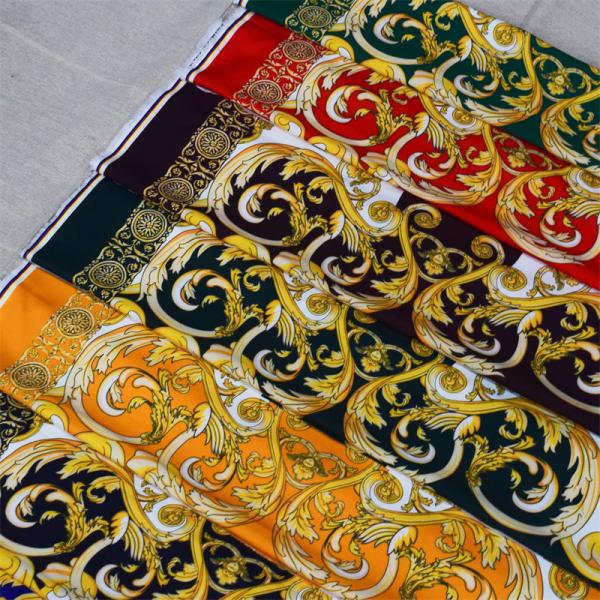 150cm Width Polyester Printing Fabric For Skirt apparel