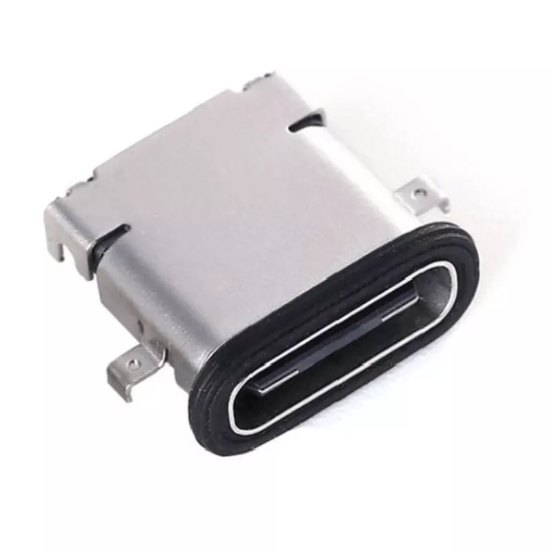 USB Type C 16pin Connector IP67 Waterproof Mid Mount 3.0 SMT Through Hole Vertical