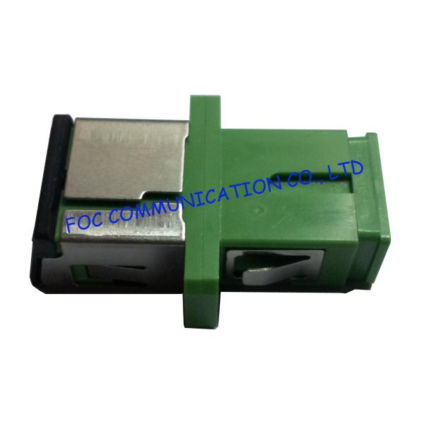 Plastic FTTH networks Optical Fiber Adapter SC Shuttered Adapter
