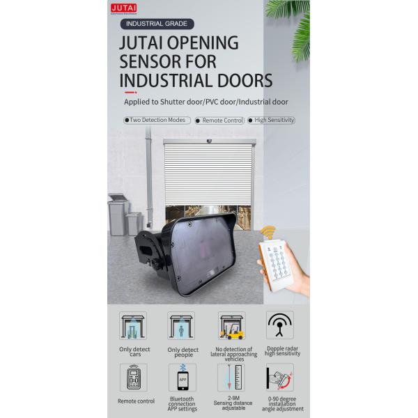 JUTAI Motion Sensor Person Forklift Differentiation With 2 Relay For Automatic Industrial Gate