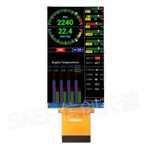 China 360x640 IPS 3 Inch TFT LCD Module Display Full Viewing Angle With RGB Interface on sale