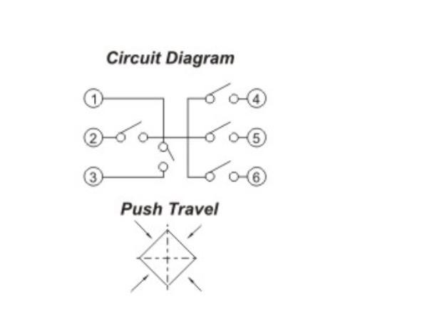 50,000 Cycles 4 Position Rotary Switch 12v , 4 Way Rotary Switch SGS