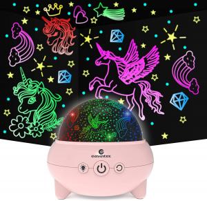 China ROHS Unicorns Starry Night Light Projector Multipurpose For Girls on sale