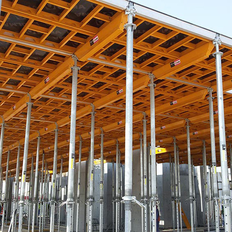 Heavy Duty Adjustable Steel Prop with Galvanized Steel Construction and Customizable Height for Scaffolding Shoring