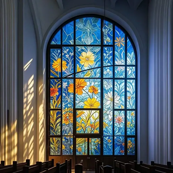 GB Standard Decorative Patterned Textured Glass Panel For Showcase Window Display