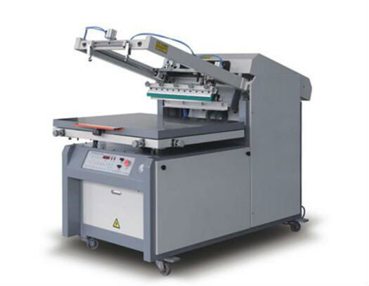 Microcomputer Control Flat Bed Screen Printing Machine , Screen Printing Press
