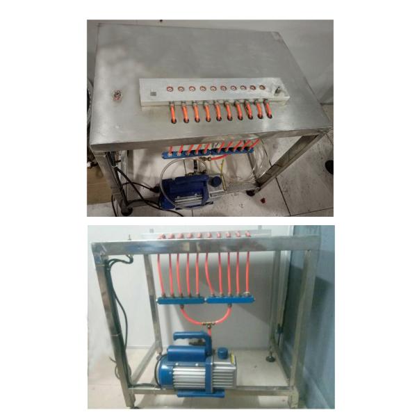 Vacuum Silicone Mould Releaser For Lipstick Filling Machine With 10 Nozzles