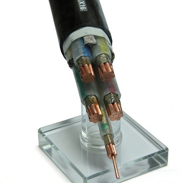 Copper Conductor WDZN-YJV Flame Resistant XLPE Cable 0.6/1kV For Building Industrial Power