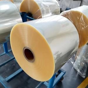 China 0.01 - 0.15mm PVC Shrink Film Roll Wrap Tube Packaging Film Shrink Sleeve on sale