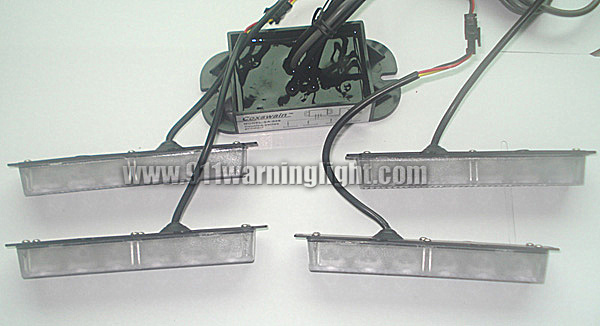 (SA-628) 4X6 LED Grill light, 24pcs 1W LEDs, 12VDC, Waterproof