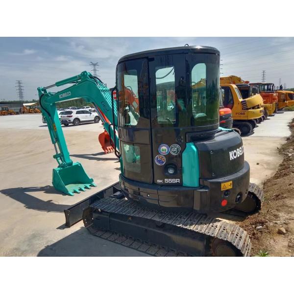 Original Small Excavator Machine Kobelco SK55SR Used Excavator 5 Ton Digger