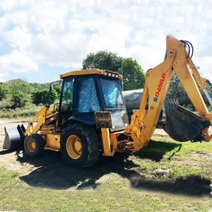 China Used Second Hand Mini Backhoe Loader WZ30-25 Bucket 1.0 M3 Digger Bucket 0.3 M3 on sale