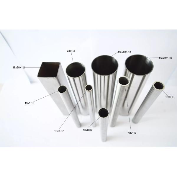 ASME B36.10 Seamless Stainless Steel Pipe SS 304 Tube 1/2'' 1'' 2'' Sch40 Thickness
