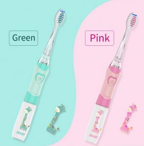 China Sonic Vibrating Kids Rechargeable Toothbrush , Multi Colors Baby Sonic Toothbrush on sale