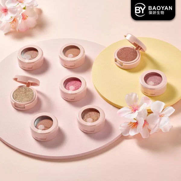 Single Colors High Pigmented Eyeshadow , Shimmer Long Lasting Eyeshadow