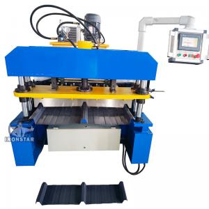 China 3 Rib PPGI Color Steel Roofing Sheet Making Machine Roof Sheet Rolling Machine on sale