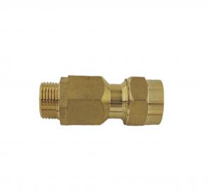 Buy cheap Female X Male Brass Compression Tube Fittings Connectors  1.6MPa product