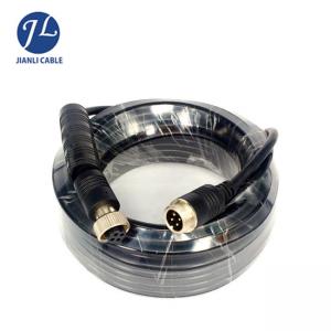 Buy cheap 26 Awg Durable Backup Camera Extension Cable M12 4 Pin Aviation Connector product