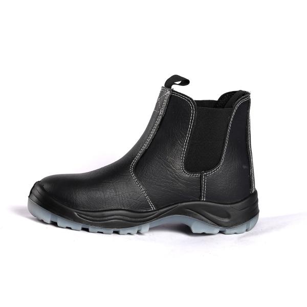 Dual Density Pu Outsole Anti Slip for Wet and Oily Environments Upper Safety Boots for Men