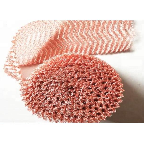 Anti Corrosion Knitted Wire Mesh Perfect Solution For Industrial Filtration Separation