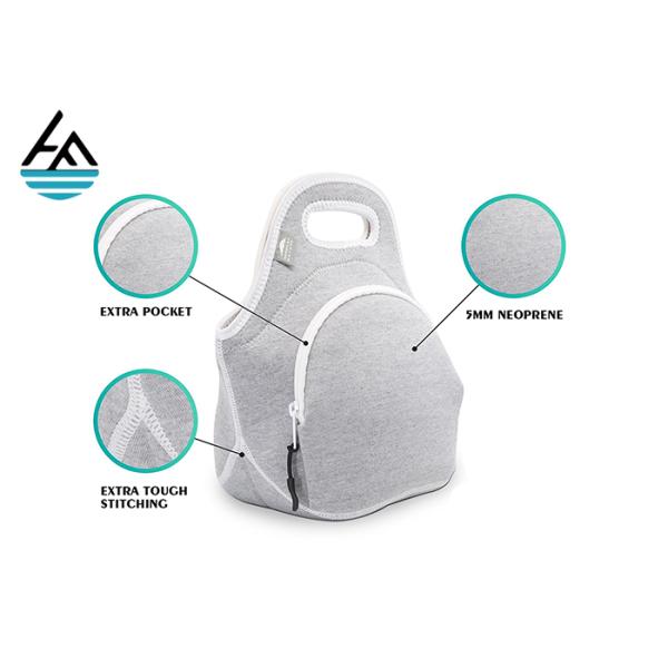 Fashion Baseball Pattern Neoprene Lunch Bag / Neoprene Lunch Tote Bag