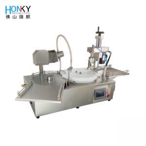 Buy cheap Desktop Essential Oil Dropper Bottle Filling Capping Machine For Cosmetic product