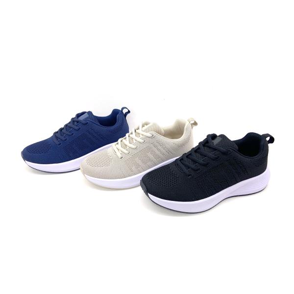 Lace Up womens Athletic Shoes With Textured Outsole Padded Insole