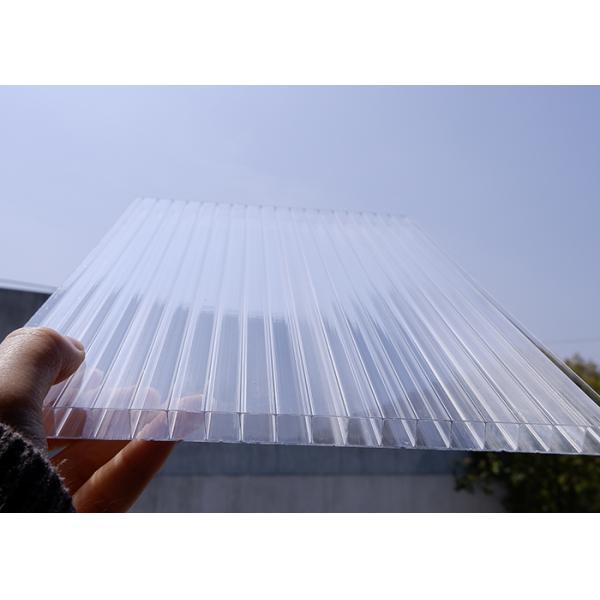 Heatproof Nontoxic Clear Plastic Roof Sheets , Practical Transparent Sheet For Roof