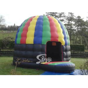 Buy cheap Colorful Outdoor Inflatable Party Tent Disco Dome Bouncy Castle EN14960 product
