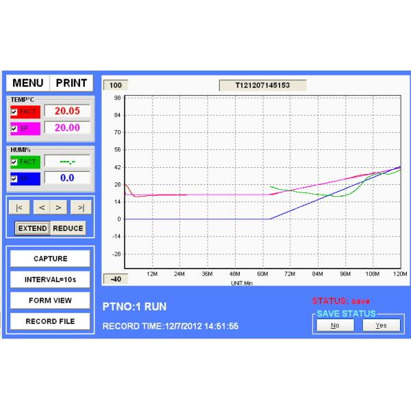 Programmable Temperature Humidity Alternative Climatic Test Chamber Cold Balanced Control
