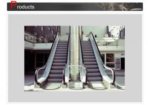 Buy cheap Durable Stainless Steel Panel Moving Walk Escalator Safety With VVVF product