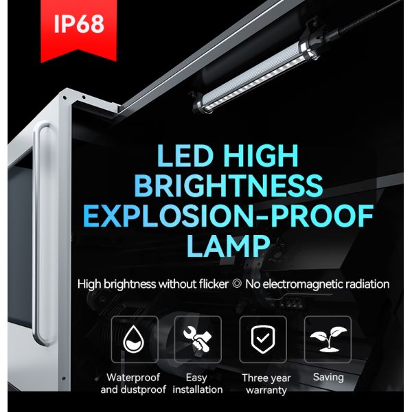 Customizable Length IP68 LED Machine Work Light with 70000H Lifespan for Industrial Applications