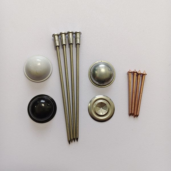 Steel CD Weld Pin Common Nail Corrosion-Resistant Welding Stud with Smooth Shank and Cap Head for Shipbuilding Applications