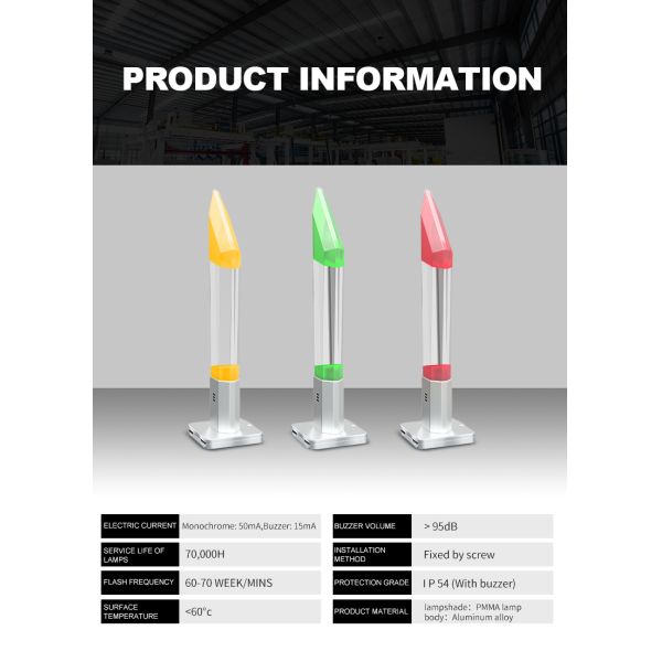 CNC LED Tower Light 12V 220V Customizable Aluminum Alloy Long Lasting 70000 Hours