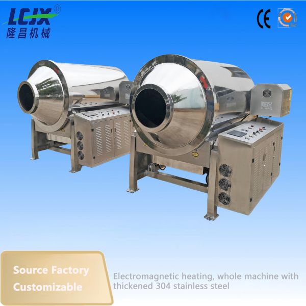 High Efficiency Continuous Stainless Steel Automatic Nut Peanut Roaster Machine Roasting Equipment