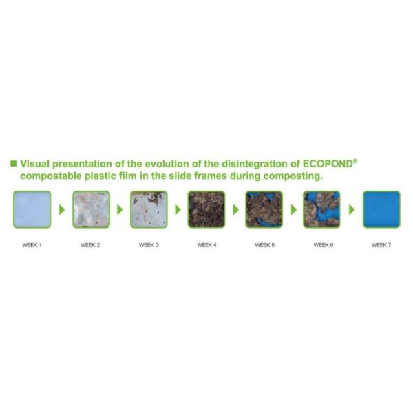 Corn Starch Biodegradable Zipper Bags