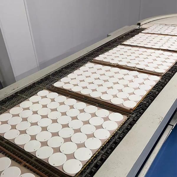 Blank Coated Oval Sublimation Ceramic Photo Tiles Memorial Portraits For Seniors Tombstone Ceramic Photo Tiles