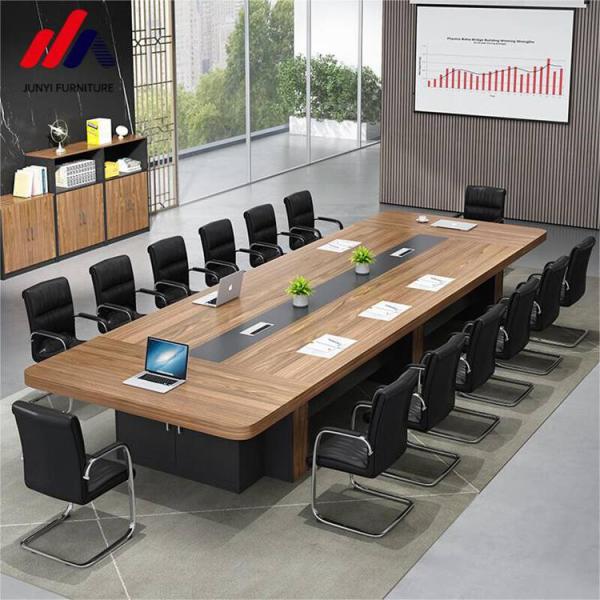 E1 MDF/MFC Melamine Board Huge Meeting Table Modern Conference Table for Multifunctional