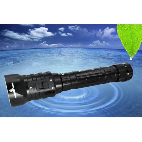 7.4V 3600LM LED Dive Torch LED Dive Flashlight With Rechargeable Battery 1 Year Warranty