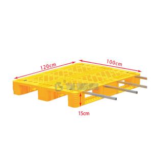 China Reusable Stackable Plastic Pallets , Single Side Large Plastic Pallets on sale