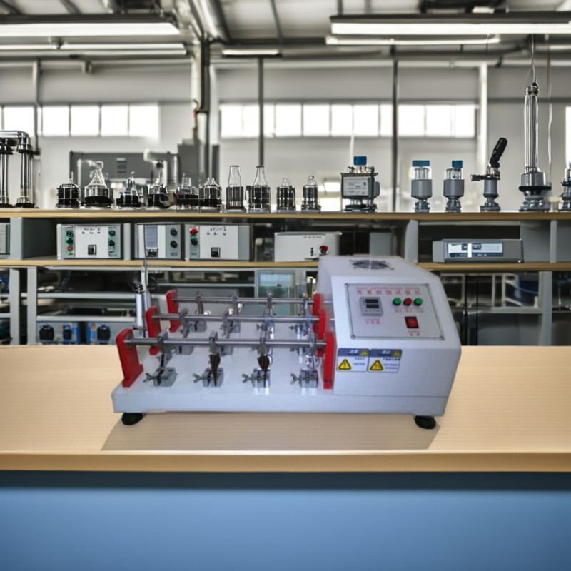 Leather Flexing Resistance Testing Machine - Leather, Fabric, and Footwear Durability Tester