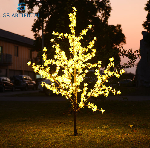 Color Changing Led Artificial Lighted Cherry Blossom Tree / Flower Light Branches