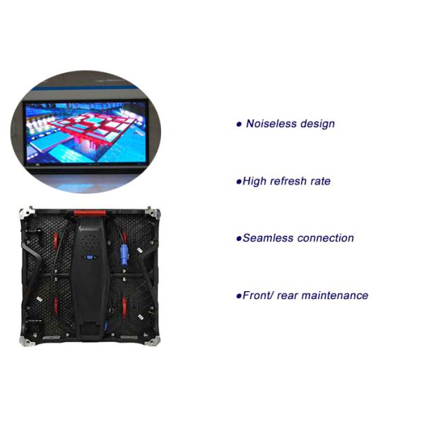 Front Access P2.5 Indoor Fixed Led Display With 48x48cm Cabinet