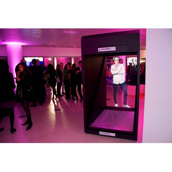 3D Virtual Imaging Hologram Cube 70" Floating Images In 3d Effect