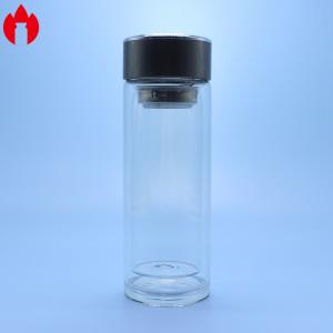 Buy cheap Double Layer Insulation High Borosilicate Glass Water Bottle product
