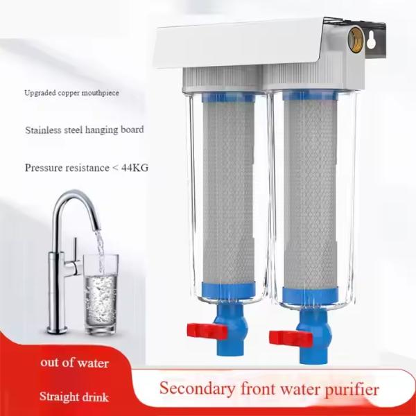 Two Stage Kitchen Water Purifier Under Sink Sediment Filter 5 Microns