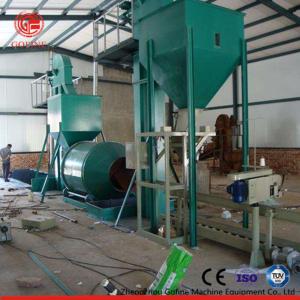 China Semi Automatic BB Fertilizer Production Line Green Color Easy Maintenance on sale