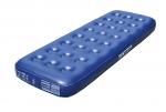 Single Flocked Air Bed Inflatable mattress flocked top PVC sides and bottom
