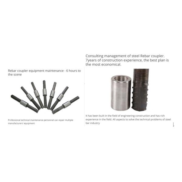 Structural Threaded Bar Connectors / Couplers Safe Operation D12MM - D50MM